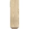 Ekena Millwork Legacy Craftsman Rough Sawn Bracket w/ Offset Brace, Douglas Fir, 6"W x 20"D x 20"H BKT0604X20X20LEC04RDF - alternate 2